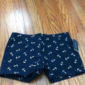 Girls Nautica denim shorts